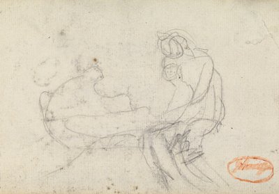 Figure Composition Study 13 by George Romney